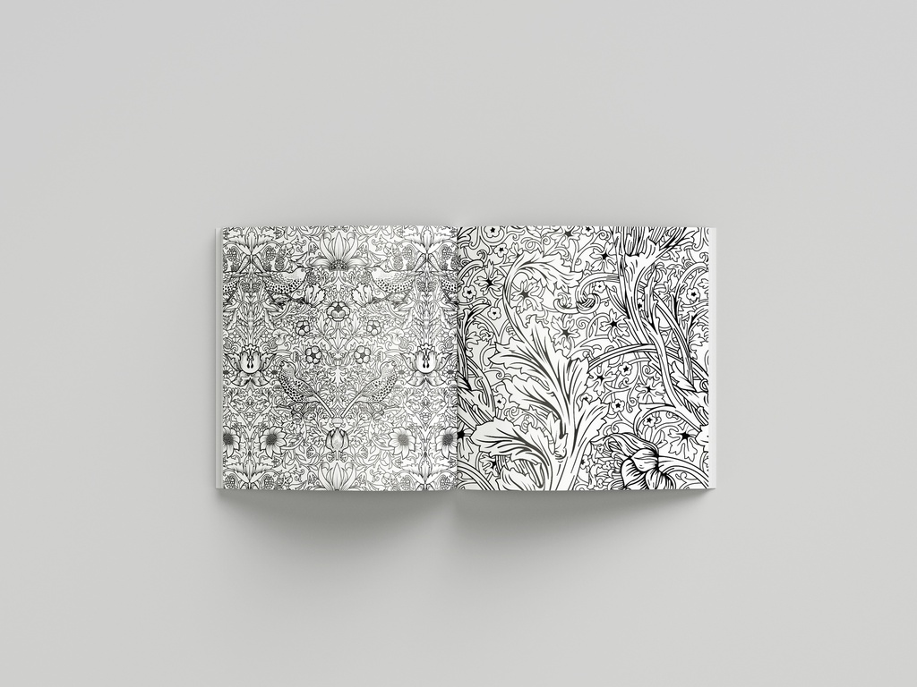 William Morris Coloring Book