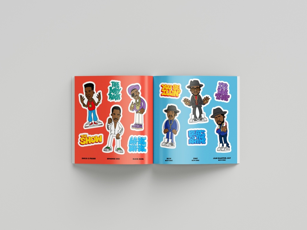 The Hip Hop Sticker Book