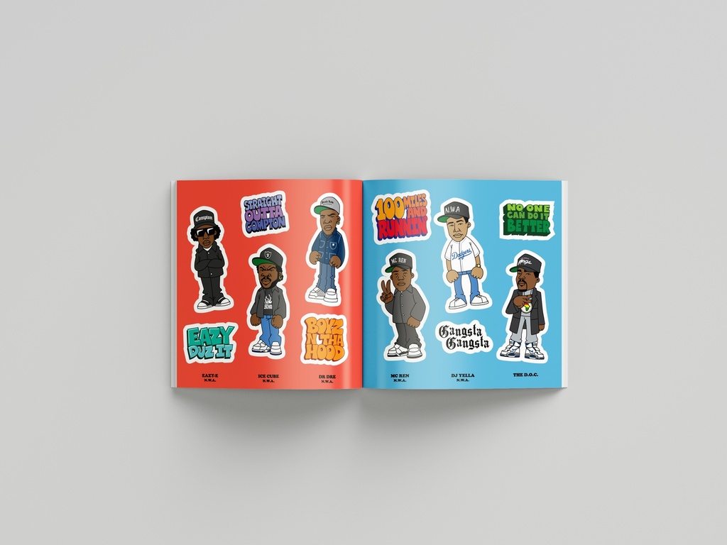 The Hip Hop Sticker Book