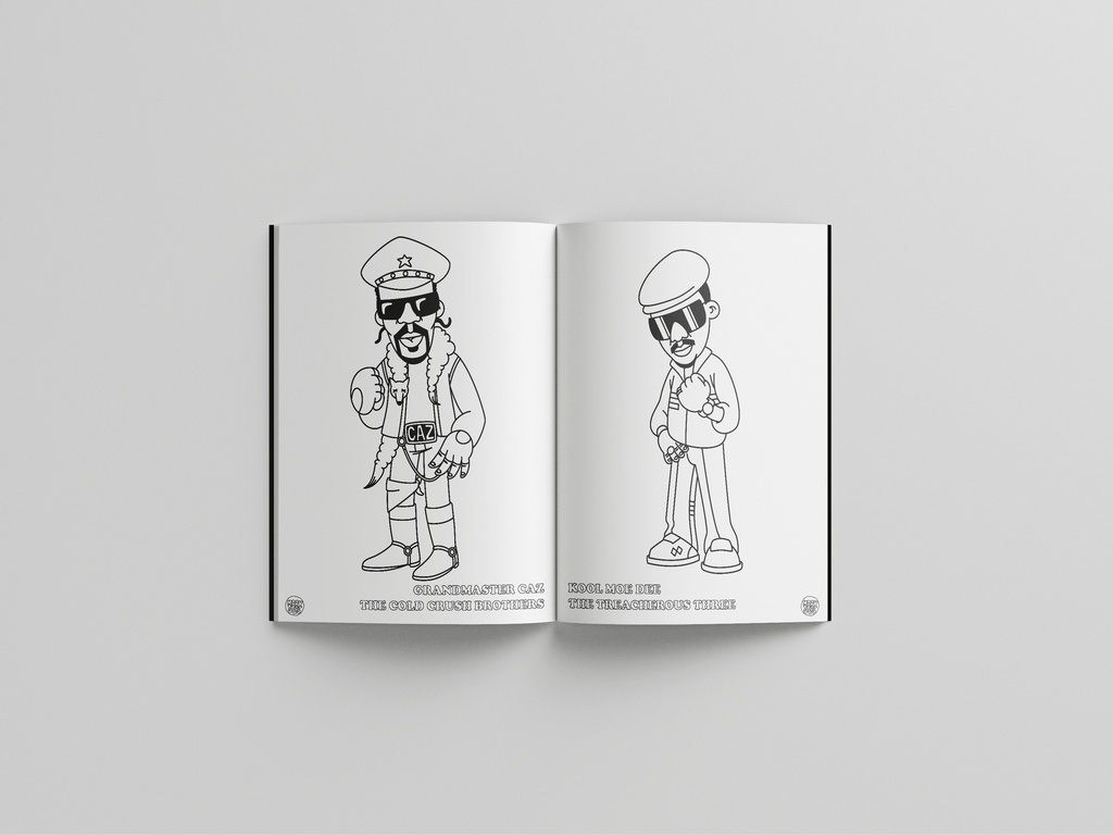 Hip Hop Coloring Book
