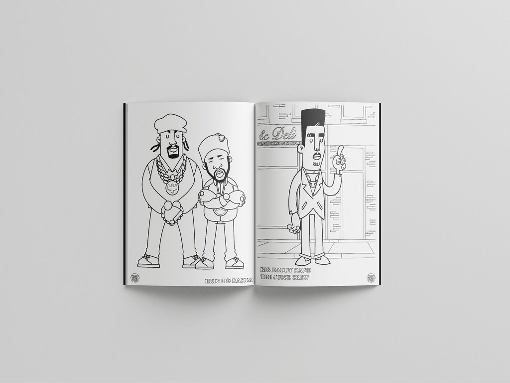 Hip Hop Coloring Book