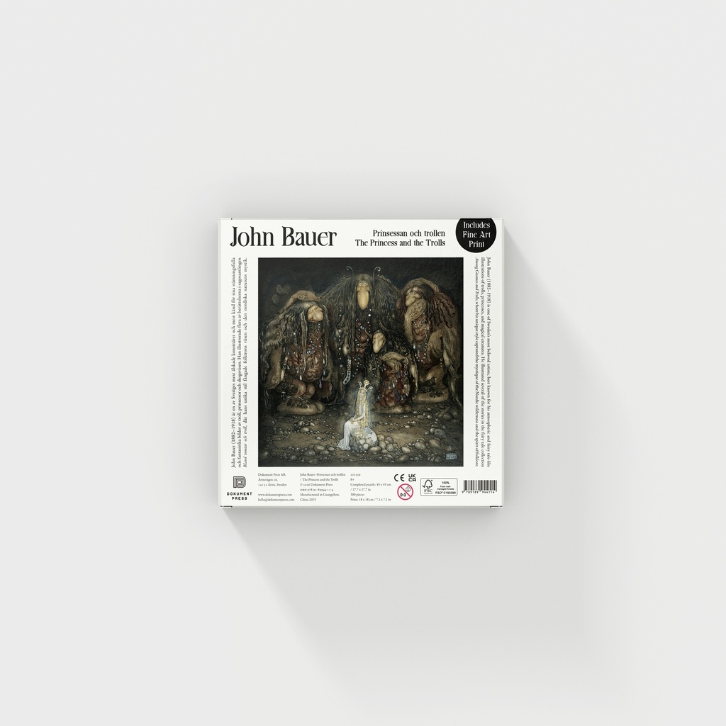 John Bauer: The Princess and the Trolls