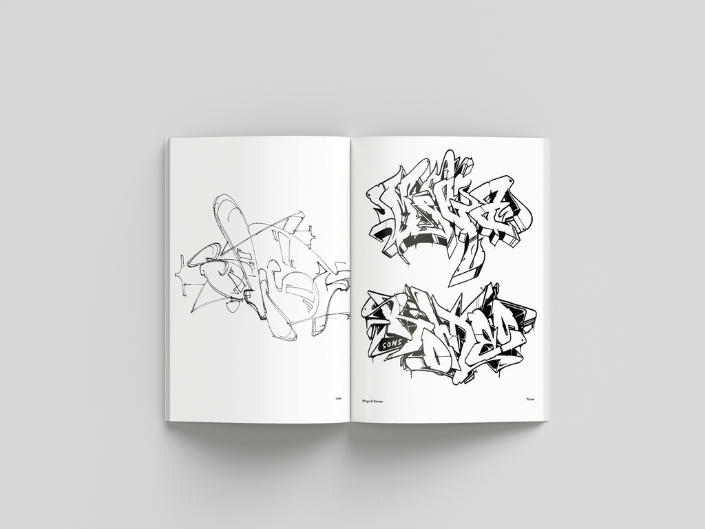 Graffiti Coloring Book 3