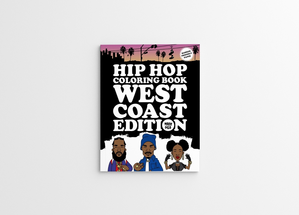 Hip Hop Coloring Book: West Coast Edition
