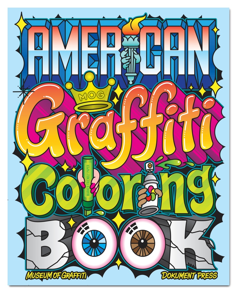 American Graffiti Coloring Book