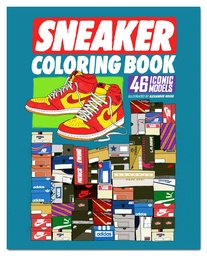 [9789188369437] Sneaker Coloring Book