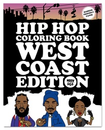 [9789188369413] Hip Hop Coloring Book: West Coast Edition