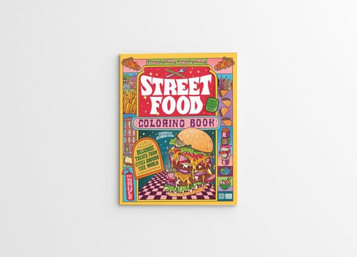 [9789188369819] Street Food Coloring Book