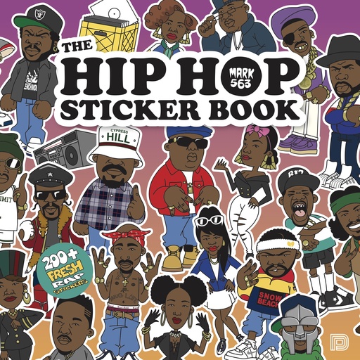 [9789189944084] The Hip Hop Sticker Book