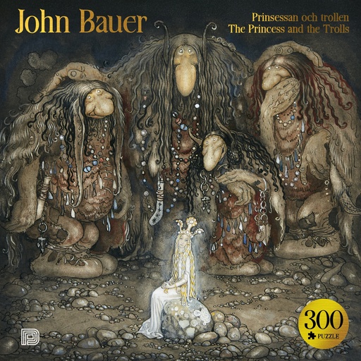 [9789189944114] John Bauer: The Princess and the Trolls